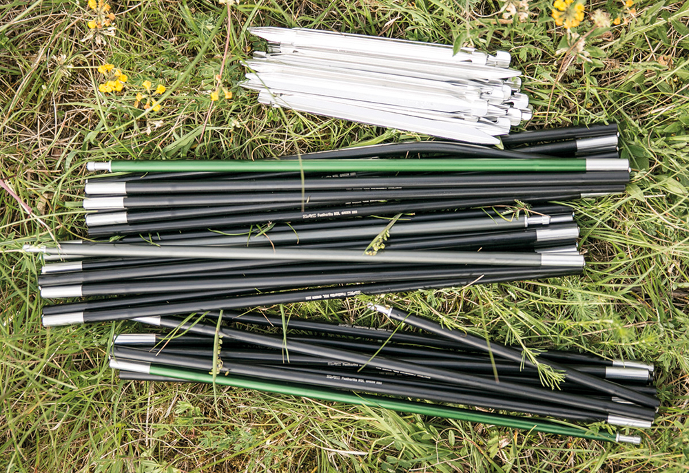 Snugpak Ersatzgestänge für Scorpion-2